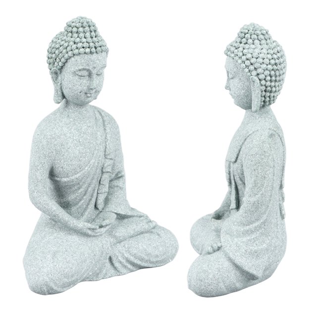 Small Buddha Decoration, Premium Green Sandstone, Exquisite Craftsmanship, Feng Shui Fish Ornaments