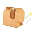 thumbnail image 4 of MAGIDEAL Water Container with Faucet Bucket Large Capacity with Soap Dispenser Water Tank 30L with Brush Hose, 4 of 8
