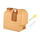 thumbnail image 4 of Contenedor de agua con grifo Jarra de agua potable portátil con dispensador de jabón Lata Manguera de 30 l con cepillo, 4 of 9