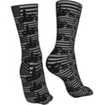 thumbnail image 3 of SEVEBJ Chaussettes Fantaisie Chaussettes Mi-Mollet Athlétiques Chaussettes de Sport Chaussettes de Course Chaussettes de Randonnée Cyclisme pour Femmes Hommes 16 Pouces Bleu, 3 of 7