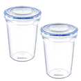 thumbnail image 1 of Juego de 2 Contenedores Hermeticos Dunya Redondos 1.2 L, 1 of 3