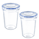 thumbnail image 1 of Juego de 2 Contenedores Hermeticos Dunya Redondos 1.2 L, 1 of 3