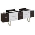 thumbnail image 1 of Imaginations Américaines 88.5 pouces W Vanity Set  Gris, 1 of 1