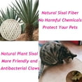 thumbnail image 2 of Sulobom Cat Scratching Pad Natural Sisal Anti-Slip Cat Scratching Mat with Random Color, 2 of 6