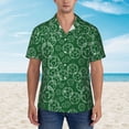 thumbnail image 4 of Balery Soccer Print Men's Hawaiian Shirts Short Sleeve Beach Shirt Relaxed Fit Vacation Button Down Shirts-Medium, 4 of 9