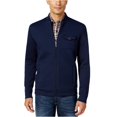 thumbnail image 1 of Suéter de punto Tasso Elba para hombre Azul, Grande, cremallera completa, 1 of 2