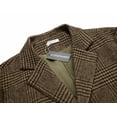 thumbnail image 5 of COOFANDY Men's Classic Wool Blend Peacoat - Winter Trench Style, Notched Lapel, Single Breasted with Pockets, 5 of 6
