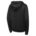 thumbnail image 3 of Youth Black San Francisco Giants Wordmark Full-Zip Fleece Hoodie, 3 of 4