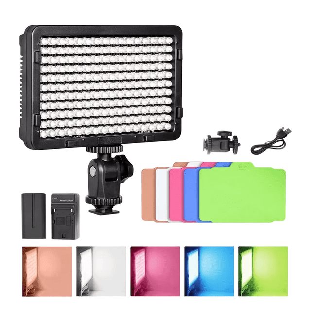 Lampara de Luz Belug 176 leds Regulable Con batería