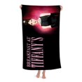 thumbnail image 3 of Desayuno en Tiffany's Toalla de playa de secado rápido con diseño temático, regalo para mujeres y niñas, ideal para cumpleaños, fans, amantes de la música, uso en la playa o al aire libre, 78 × 150 cm, 3 of 6