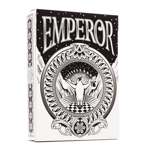 Penguin Magic Emperor Playing Cards For Adult - Gorgeous Custom Back Design & Ace Of Spades With Foil Seal With Much Better Look | Use For Party & Game | Playing Cards