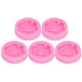 thumbnail image 1 of 5 Pcs Moule en Silicone Flexible Doux Réutilisable Forme Camélia Décoration pour Diffuseur d'Aromathérapie DIY, 1 of 14