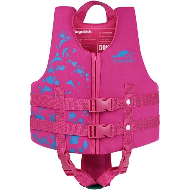 Chaleco salvavidas para niños - Traje de baño flotante para niños y niñas, talla M
