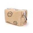 thumbnail image 2 of Bolsa de cosméticos de pana, bolsa organizadora de cosméticos lavable, portátil para regalos navideños Ehuebsd Cuidado Belleza, 2 of 9