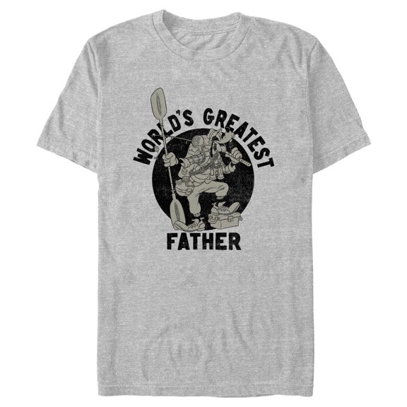 Men's Mickey & Friends Goofy World's Greatest Father Graphic T-Shirt