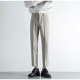 thumbnail image 2 of Zszcpp Work Pants Men Suit Trendy Japanese Handsome Trendy Style Versatile Solid Color Trousers Casual Trouser, 2 of 7