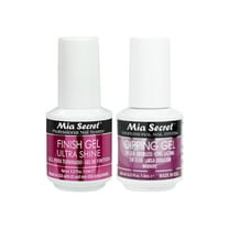 Mia Secret - Finish Gel Ultra Shine & Dipping Gel (0.25 oz.) - Combo