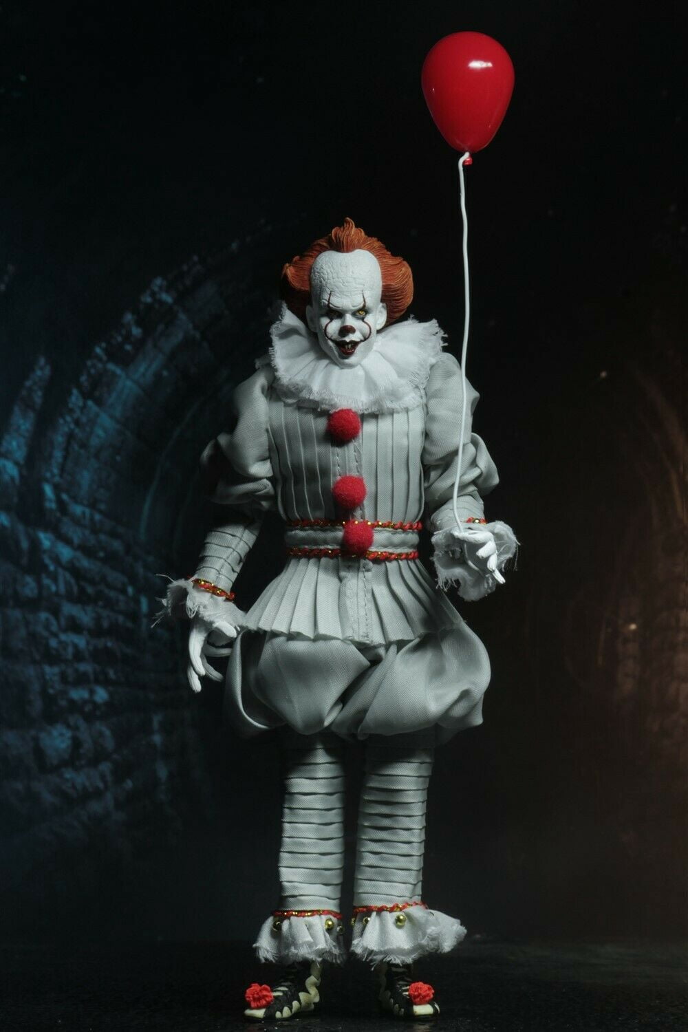 IT (2017) - 8" Clothed Action Figure - Pennywise - NECA