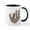 White/Black Inside, variant on CafePress - Sloth - 11 oz Ceramic Mug - Novelty Coffee Tea Cup