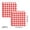 Red, variant on Qjidjing 20Pcs Fall Plaid Paper Napkin, Disposable, Multipurpose Party Supplies for Dining Table Buffet, Holiday Gathering, Halloween Thanksgiving Christmas