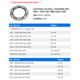 thumbnail image 2 of Fuel Pump Lock Ring - Compatible with 2004 - 2018, 2021 GMC Sierra 1500 2005 2006 2007 2008 2009 2010 2011 2012 2013 2014 2015 2016 2017, 2 of 2