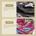 thumbnail image 2 of HLONK 6 Rolls Crochet Thread Yarn for Knitting Hook Case Multi Color, 2 of 8