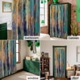 thumbnail image 6 of Shower Curtain, Forest Branches Vintage Oil Painting Art Waterproof Shower Curtain Set with Hooks for Bathroom Showers,Stalls and Bathtubs,36x72In Abstract Geometric Art, 6 of 9
