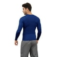 thumbnail image 6 of Fymall Men Long Sleeve Tight Quick Dry T-shirt Compression Tops, 6 of 8