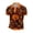 1-Brown&0713U, variant on 1776-2026 250th USA Anniversary Polo T Shirts for Men Flag Print Patriotic Shirts for Men Freedom Celebration 4th of July T Shirts for Men Gray XXXL