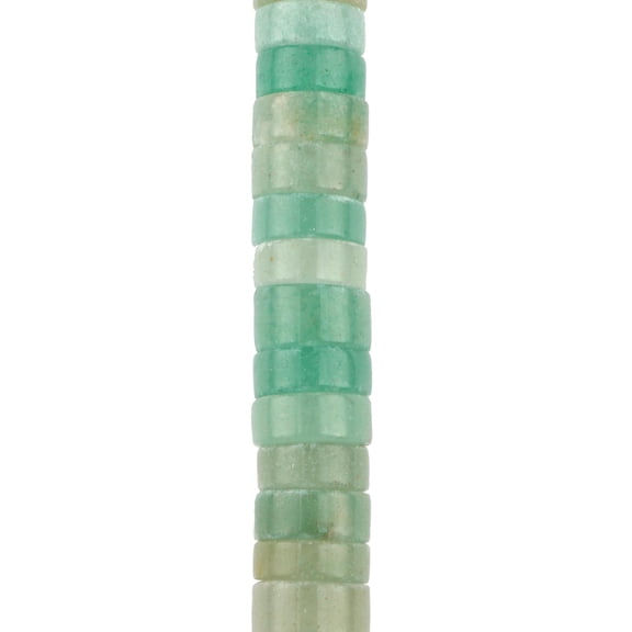 Bead Landing Green Aventurine Heishi Beads, 12 Pack