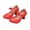 Red, variant on Xfvqtps Girls Mary Jane Heels Low Heel Party Shoes Bow Dress Shoes for Performance Dance Princess Sandals