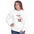 thumbnail image 4 of Inspirational Cute and Beautiful Women Plus Size Crewneck Sweatshirt Brisco Brands 2X, 4 of 5