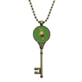 thumbnail image 1 of Bird Sle Face Chocolate Sweet Ice Key Necklace Pendant Tray Embellished Chain, 1 of 3