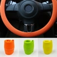 thumbnail image 2 of Soumake Universal Solid Color Anti-slip Silicone Car Steering Wheel Protective Cover, 2 of 5