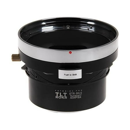 Fotodiox TLTROKR-ETR-SnyE Tilt & Shift Lens Mount Adapter for Sony Alpha E-Mount Camera Body
