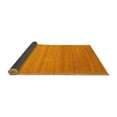 thumbnail image 2 of Ahgly Company Indoor Square Abstract Yellow Contemporary Area Rugs, 4' Square, 2 of 4