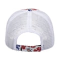 thumbnail image 6 of Siminsem Fashion Flowers Print Baseball Cap for Women Men Under $8 Breathable Mesh Hip Hop Sun Hat for Beach Sport UPF 40+ Lightweight Quick Dry Outdoor Cap with Flat Visor and Adjustable Strap, 6 of 6