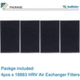 thumbnail image 2 of xianyou-4 PCS 18883 Air Exchanger Filter for Venmar AVS/VanEE Exchangers, Foam Replacement, 2 of 4
