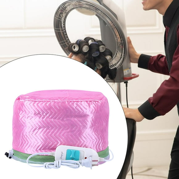 Gorro calefactor para acondicionamiento profundo, gorro térmico eléctrico con Control de temperatura ajustable, gorro vaporizador para teñir el