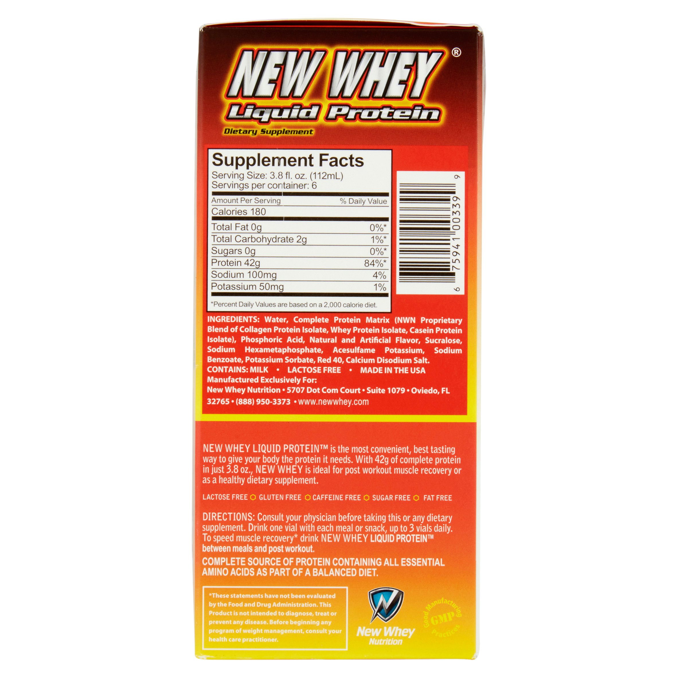 New Whey Protein Drink, 42 Grams of Protein, Fruit Punch, 3.8 Oz, 6 Ct - image 5 of 5