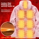 thumbnail image 3 of Nuevo Suéter Calentado Lana Coral Ropa Algodón Calentada Carga USB Chaqueta Cálida Temperatura Ropa Calefactora (rosa M), 3 of 9