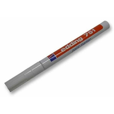 EDDING - Fine Bullet Tip Paint Marker - White