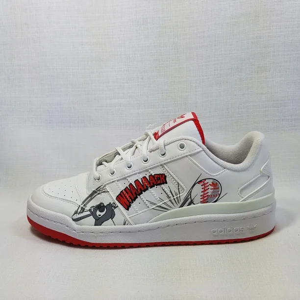 NEW Men's 8.5 Ad-id-as Forum Low x Disney Pixar "Lotso & Friends" White/Red GX0991