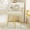 off-white with golden leg, variant on Vanity Chair with Back, Swivel Makeup Chair,No Wheels, Bedroom Chair with Upholstered and Cute Bow Backrest