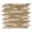 Auburn, variant on SAMPLE-Bravio Linear Polished Frosted Glass and Natural Stone Mosaic Wall and Floor Tile