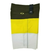 Men's Oakley Color Block Board Short Blazing Yellow 21 Inches - Size 31