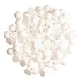 thumbnail image 1 of Ounissouiy 100 Pieces Half Round Solid Polystyrene Foam Balls for Christmas Craft 30mm Juguetes Educativos, 1 of 1