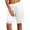 A-White1004, variant on Women's Lace Trim Bermuda Shorts Elastic Relaxed Waistband Smooth Silhouette Summer Daily Holiday Sleep Bottoms