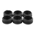 thumbnail image 2 of 24pcs Plastic Blanking End Cap Pipe Tube Insert Plug Cover 40mm Black, 2 of 5