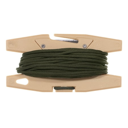 GOLBERG 550 Mil Spec Paracord with a Spool Tool Winder – Both Paracord and Tool Available in a Variety of Colors – Paracord 50 Feet